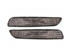 paire de feux clignotants cristal/noir pour Volvo S40/V40 2000-2004